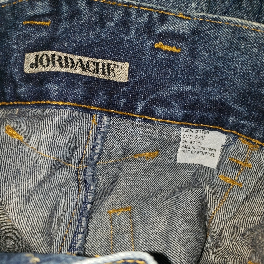 Vintage Jordache 24" waist high rise pleated jeans Barrel Leg - Picture 12 of 16
